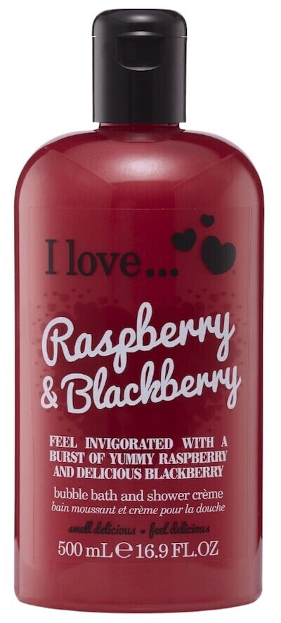 Photos - Shower Gel I Love Cosmetics I love Raspberry & Blackberry Bath- &  (500 ml)