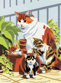 Royal & Langnickel Painting By Numbers Kit - Cat And Kitten