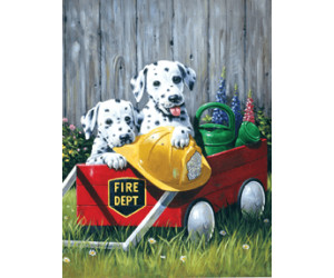 Royal & Langnickel Fire Wagon Puppies Painting By Numbers Kit Regular Size