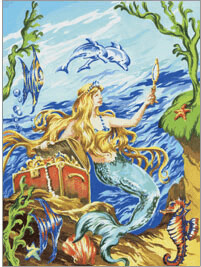 Royal & Langnickel Painting By Numbers Kit - Mermaid