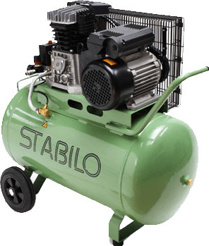 Stabilo Kompressor Kolbenkompressor 100l 10 bar Druckluftkompressor  500/10/100 400V | STABILO mehr als nur Baumarkt!