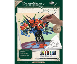 Royal & Langnickel Painting by Numbers Artist Canvas Floral Still