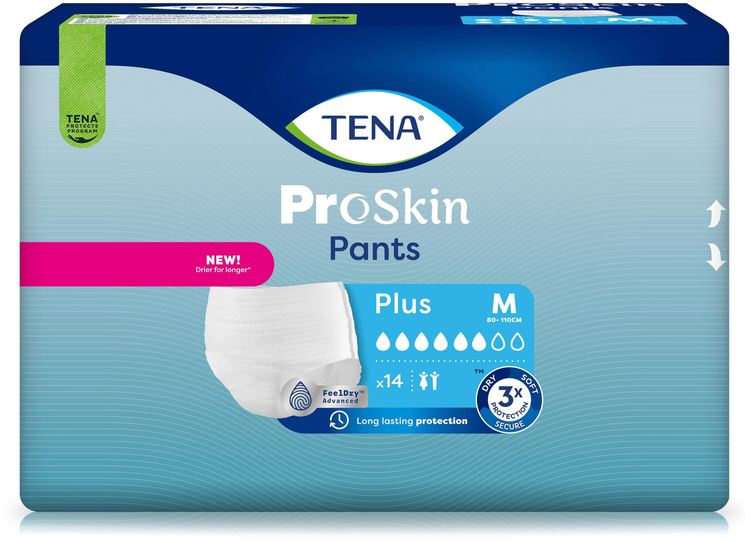 Tena Pants plus M (14 pièces)