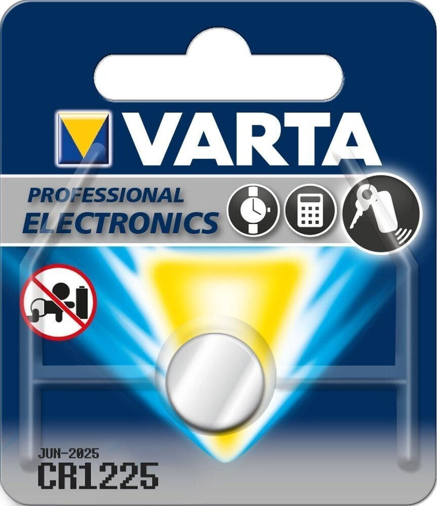 Varta Pila de botón de litio de 3 V Electronics CR2430, pilas de