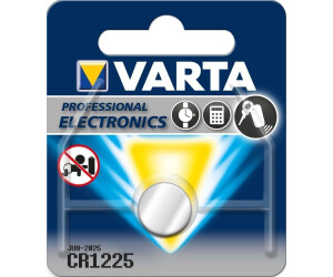 4 x Varta CR 1225 CR1225 3V Lithium Batterie Knopfzelle 35mAh Blister 6225 