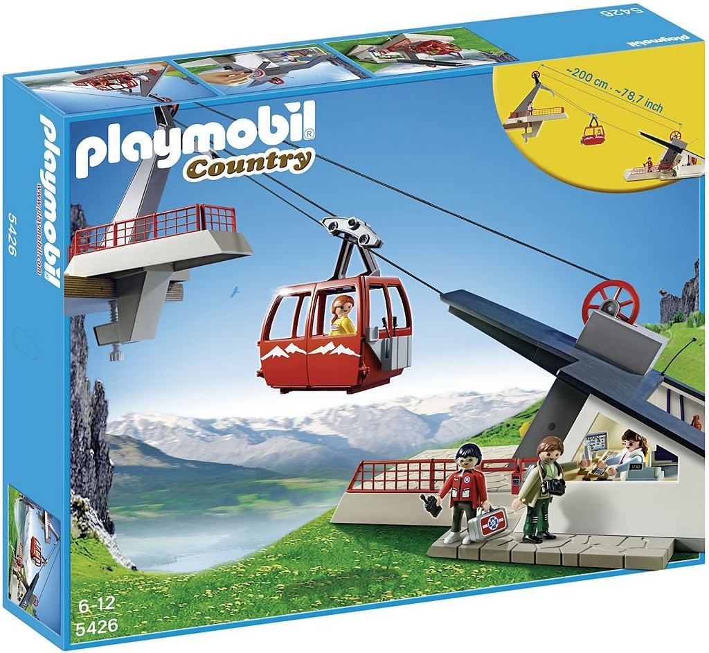 Playmobil Country - Seilbahn mit Bergstation (5426)
