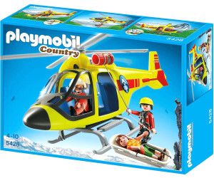 playmobil secouriste montagne helicoptere