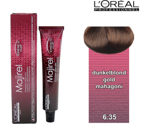 Buy L'Oréal Majirel 6,35 Dark Golden Mahogany Blonde Hair Colour (50 ml)  from £ (Today) – Best Deals on 