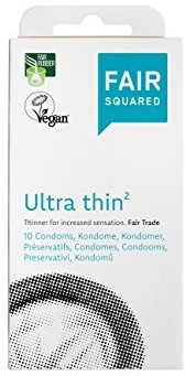 Fair Squared Ultra Thin Condoms (10 pcs)