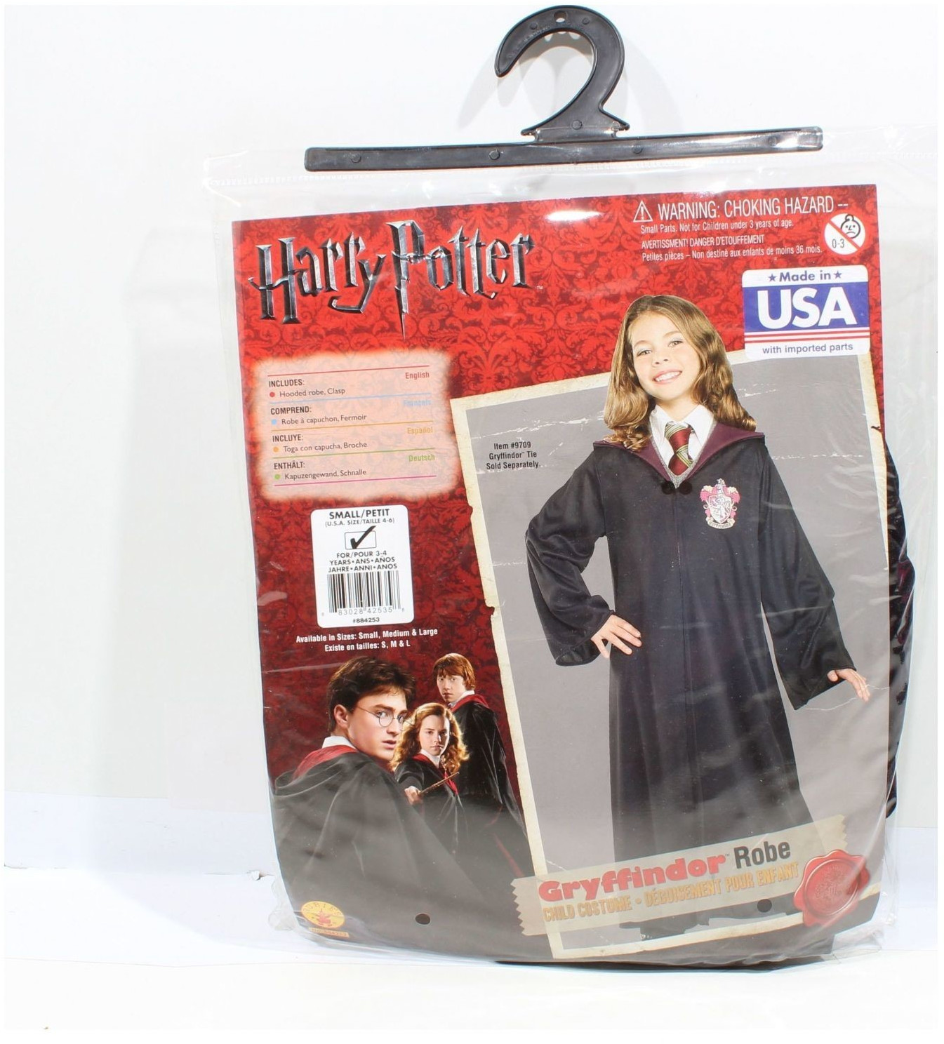Linen family harry potter costume di carnevale di hermione granger taglia s