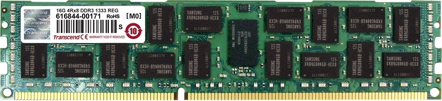 Transcend 16 Go DDR3 PC3-10667 CL9 (TS2GKR72V3H)