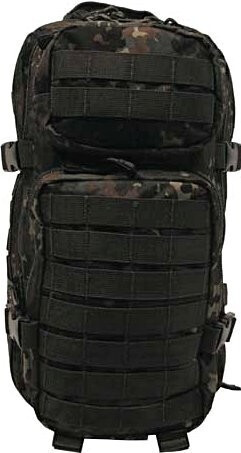 Max Fuchs Sac à dos Assault I 30L camouflage noir