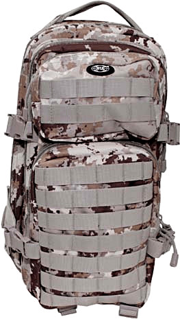 Max Fuchs Assault I Rucksack 30L vegetato desert