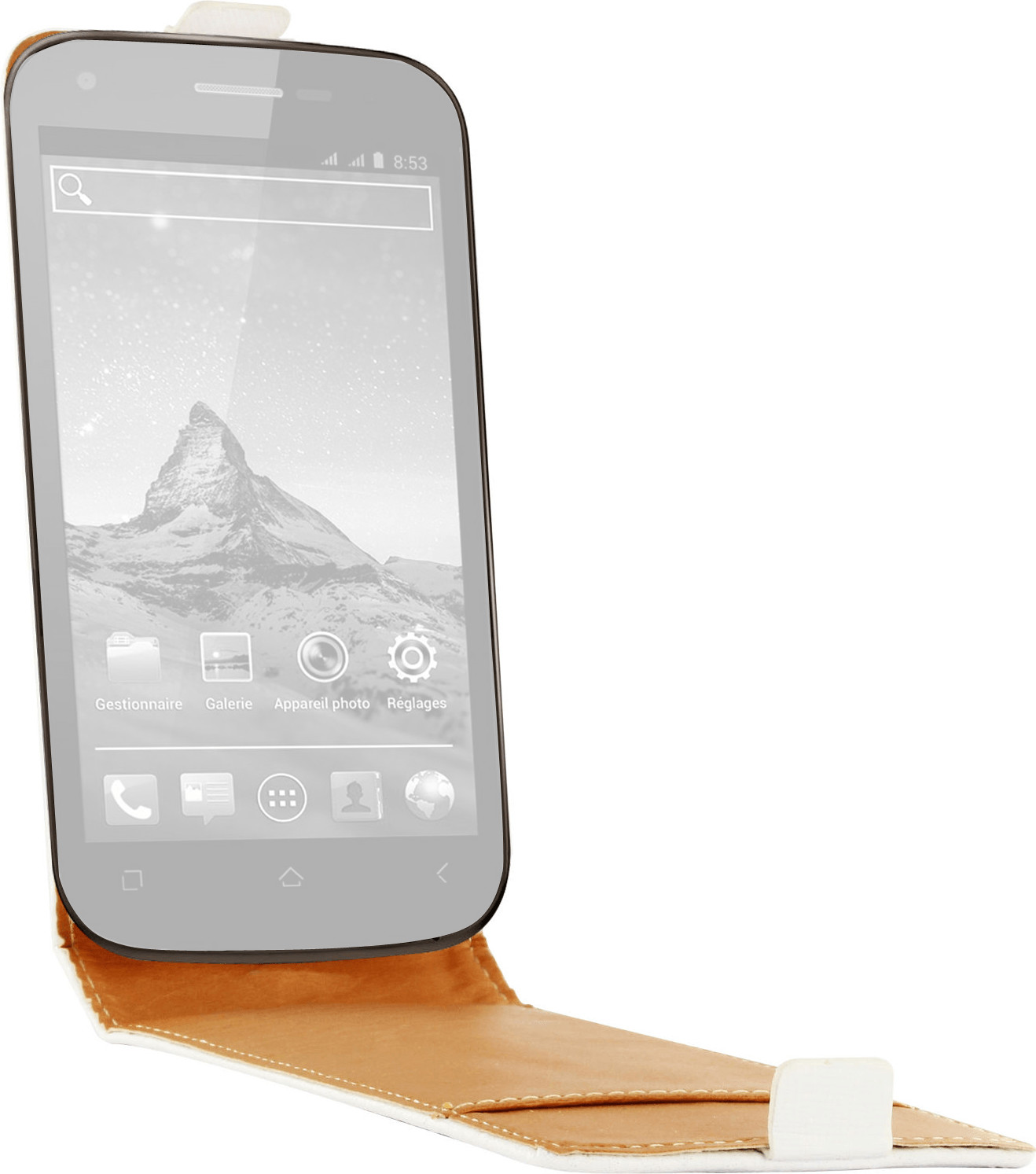 Swiss Charger Flip Case (Wiko Cink Peax)