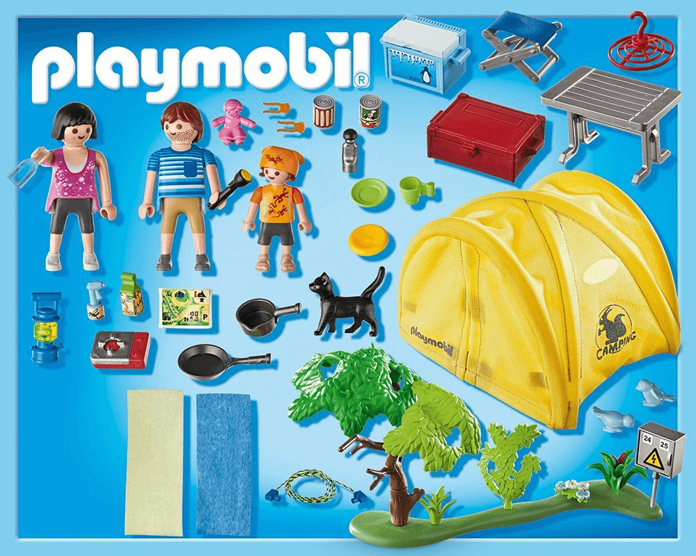 Playmobil Famille et tente camping (5435) au meilleur prix | Août 2023 | idealo.fr