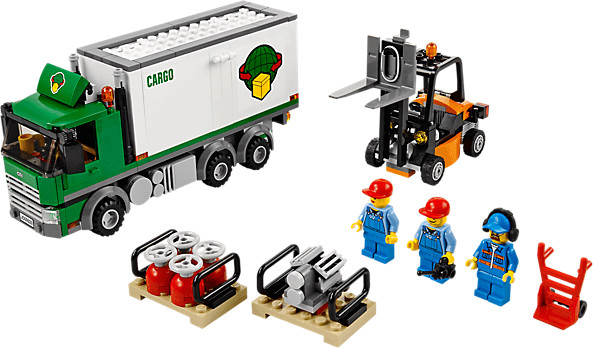Soldes LEGO City - Le camion de marchandises (60020) 2024 au meilleur prix  sur