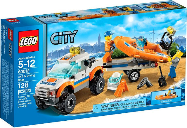 LEGO City 4X4 & Diving Boat (60012)