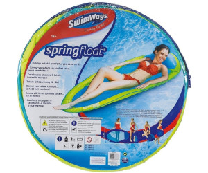 SwimWays Spring Float Papasan WasserhäNgematte Farblich Sortiert Luftmatratzen 