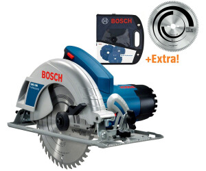 Bosch Professional scie circulaire GKS 190 (1 400 W, lame de scie circulaire  : 190 mm, profondeur de coupe : 70 mm, in carton) : : Bricolage