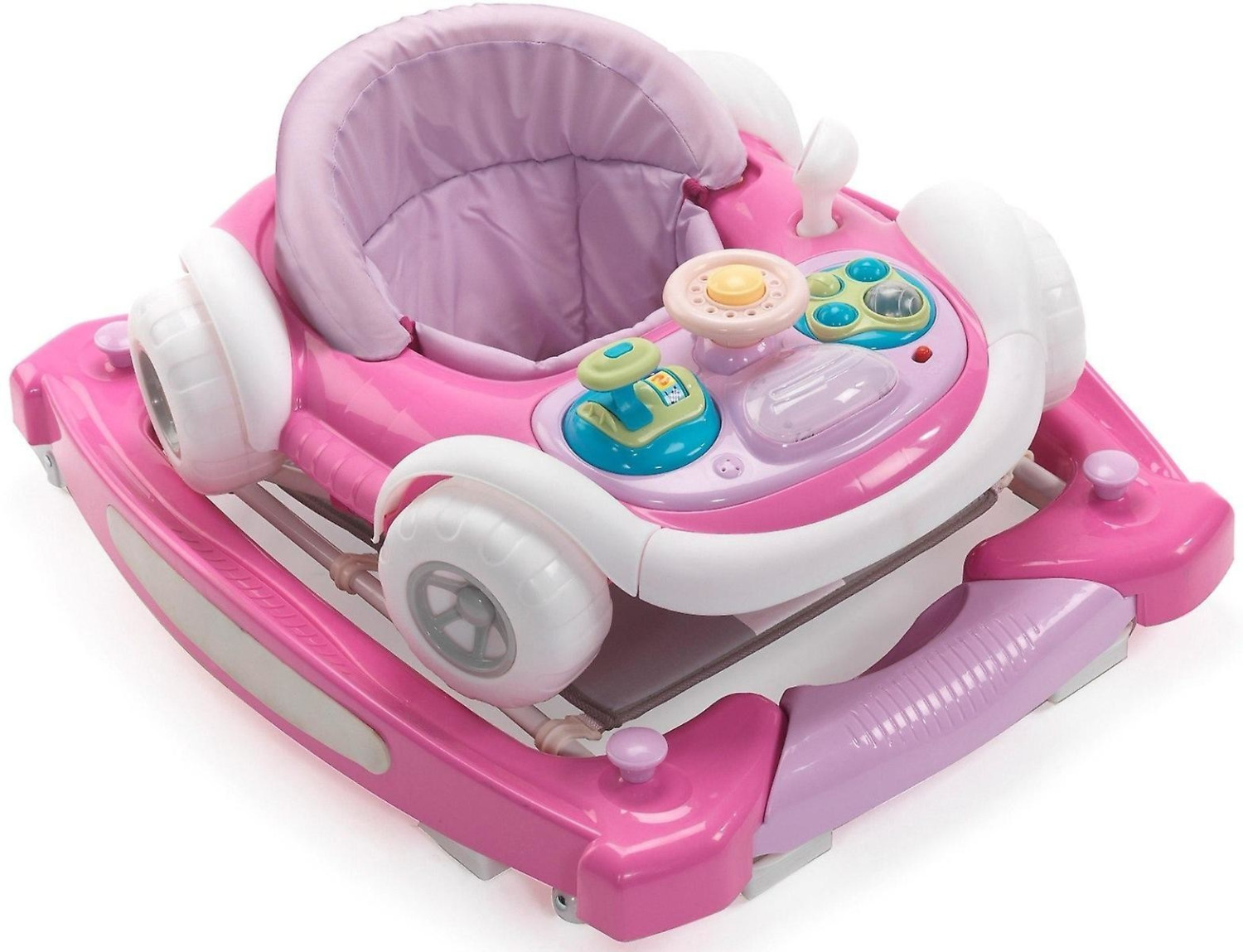 Pink baby walker cheap