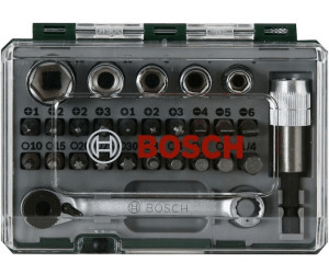 det er alt Emuler ørn Bosch Mini Ratschen-Set, 27-tlg. (2607017160) ab 13,22 € (September 2023  Preise) | Preisvergleich bei idealo.de