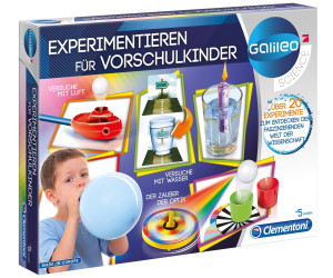 Clementoni Galileo Farblabor Stofffärben Zubehör Experimentier Set Kasten Kinder 