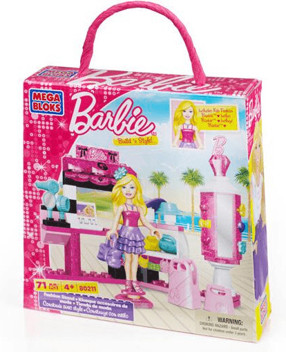 MEGA BLOKS Barbie - Kiosque Build 'n Style Fashion