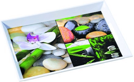 kesper serviertablett tulpen