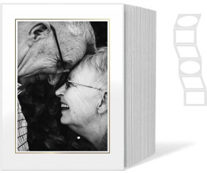 Daiber 1x125 Photo Mount Set 13x18 golden frame