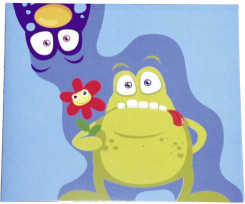 Daiber 1x25 Portrait Presentation Folder 13x18 Monsters
