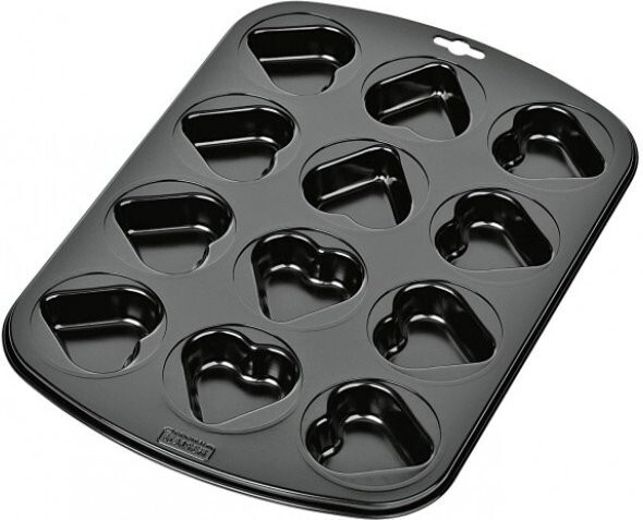 Kaiser Mini-Heart Muffin Mold 12-Cup