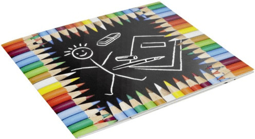 Daiber 1x25 Portrait Presentation Folder 13x18 pencils