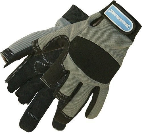 Silverline Gants-mitaines de mécanicien L (282597)