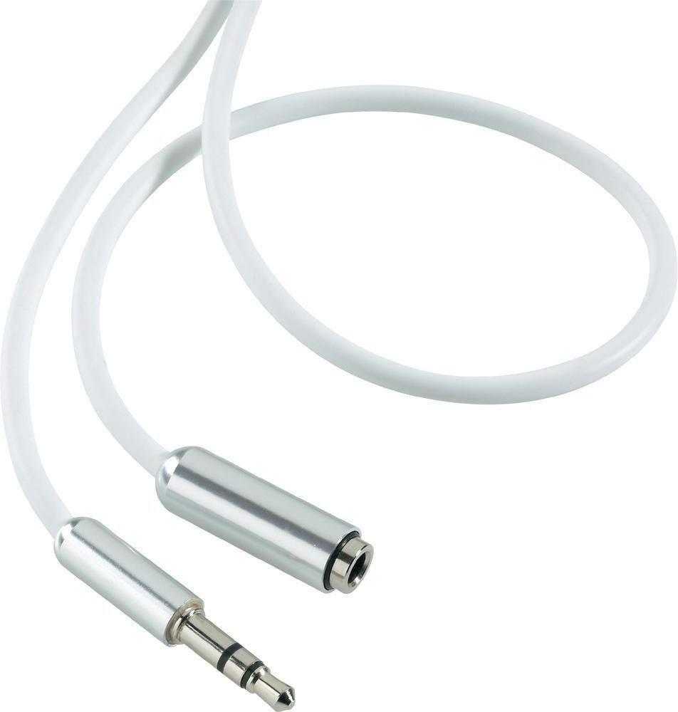 Speaka Câble Professional SuperSoft, rallonge, Jack 3,5mm mâle / Jack 3,5mm femelle (5mm)
