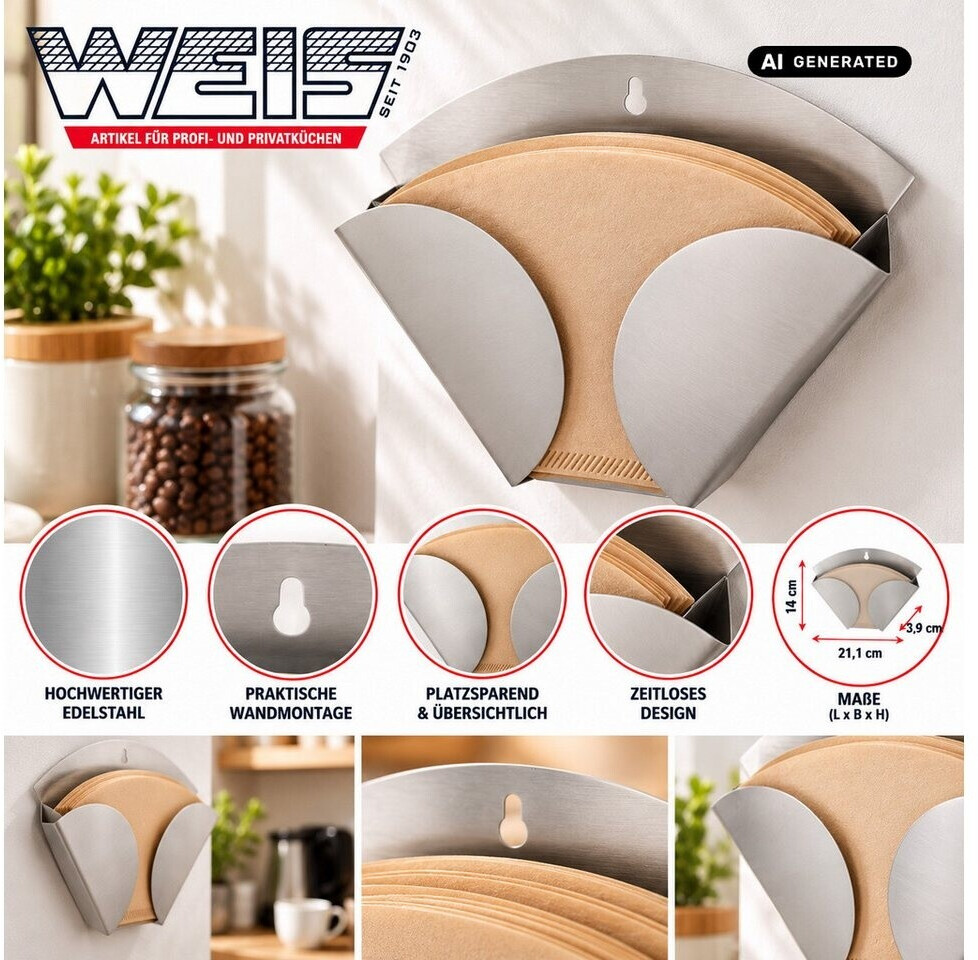 Karl Weis Kaffeefilterhalter ab 12,50 € (Oktober 2026)