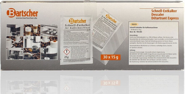 Bartscher Schnell-Entkalker für Kaffeemaschinen (30 Stk.), Bild 6