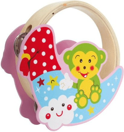 Small Foot Design Tambourin renard et singe