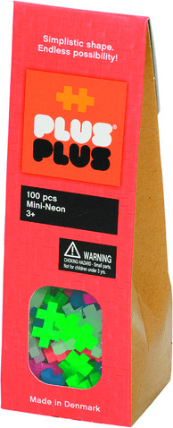 Plus-Plus Mini Neon 100 pcs