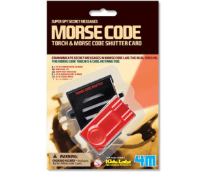 4M Spy Science - Morse Code - Torch & Morse code shutter card