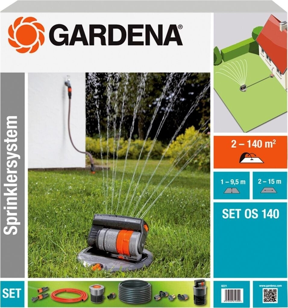 Gardena ViereckVersenkregnerSet OS 140 (822120) ab € 94,99