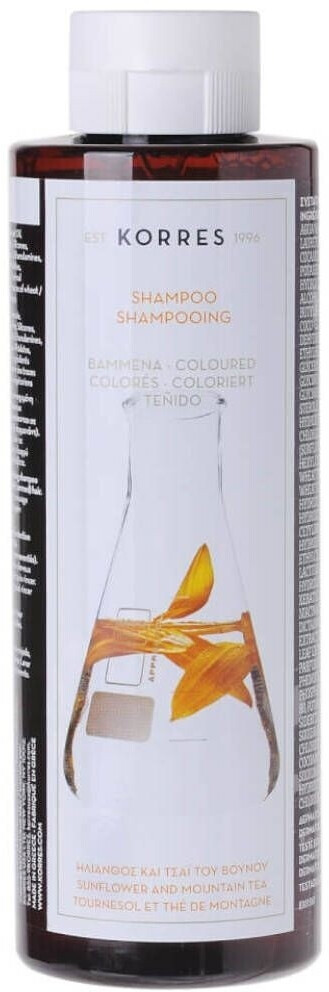 Korres Shampooing tournesol & thé de montagne (250 ml)