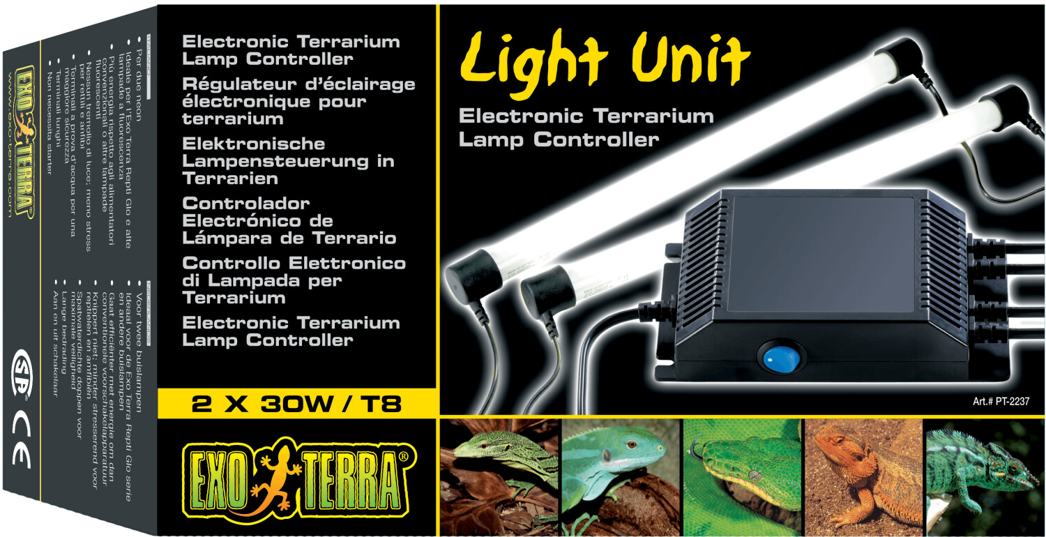 Exo Terra Light Unit T8/T10 2x30W