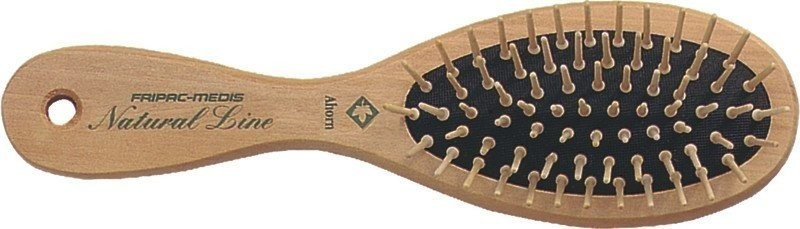 Fripac-Medis Brosse ovale bois d'érable 7 rangs