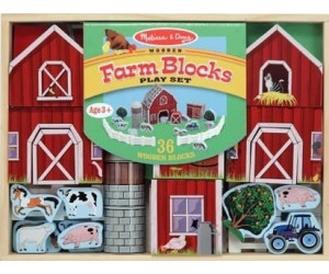 Melissa & Doug Farm Blocks Play Set