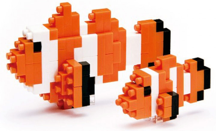 Kawada Nanoblock - Clown Fisch
