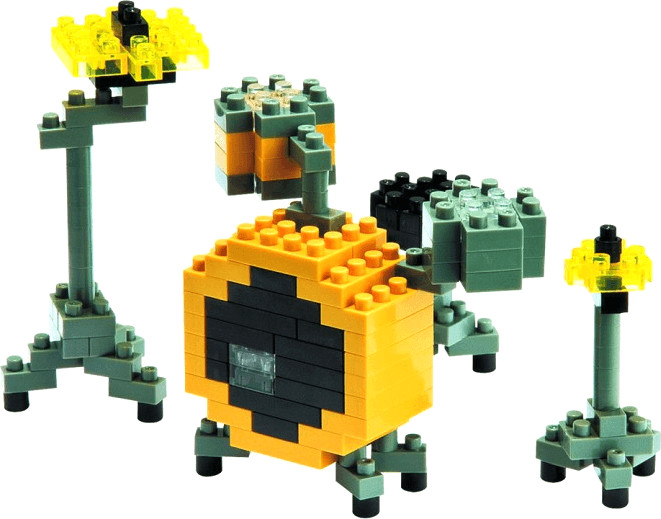 Kawada Nanoblocks Drum Set