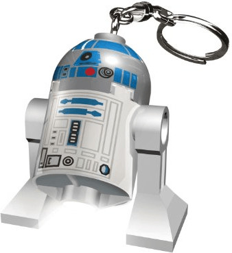 LEGO Star Wars Schlüsselanhänger R2-D2 mit LED Mini Taschenlampe