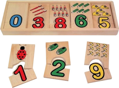 Small Foot Design Apprentissage des chiffres