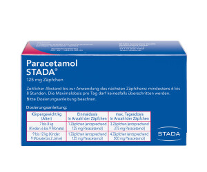 Paracetamol 125 Sauglings Suppositorien 10 Stk Ab 0 38 Preisvergleich Bei Idealo De