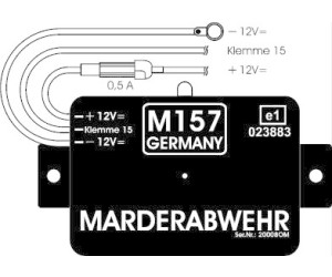 Auto-Lampen-Discount - H7 Lampen und mehr günstig kaufen - Marderabwehr  Marderschreck Ultraschall Marderscheuche M157